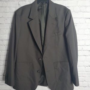 3.1. Phillip Lim Wool Serge 3 Button Blazer in Earth Gray